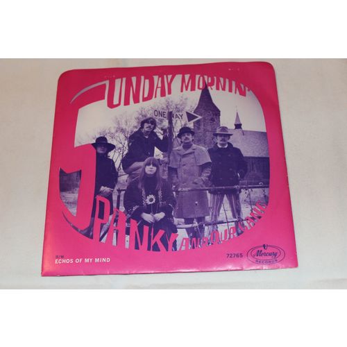 Spanky and Our Gang 45 & Picture Sleeve-SUNDAY MORNING/ECHOES