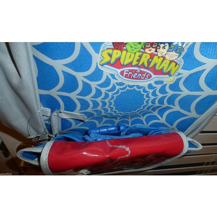MARVELS SPIDERMAN HULK & FRIENDS BACKPACK~NEW~COMIC COOL W/ BONUS WAIST PACK