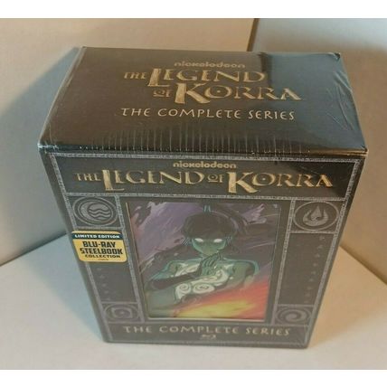 The Legend of Korra Complete Series Steelbook (Blu-ray) NEW- Box Shipping