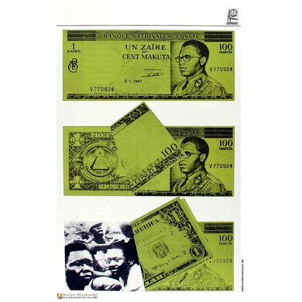 Political POSTER.Set of 5.Mozambique Solidarity Propaganda.Africa.Anti-Apartheid