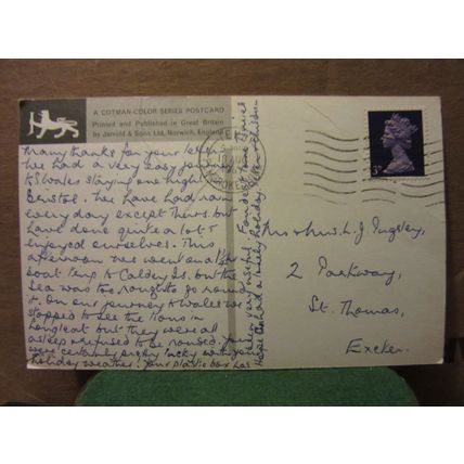 multiview, TENBY, Wales used postcard by Jarrold 1967 pm =