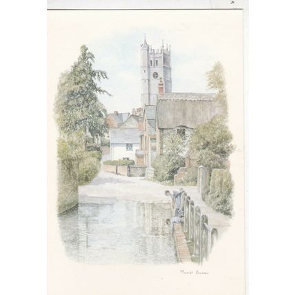 Muriel Owen Carisbrooke Ford Postcard unused VGC
