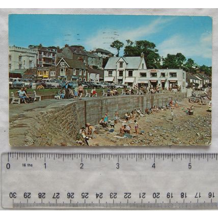 1977 postcard Saundersfoot