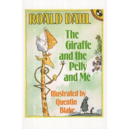 Roald Dahl The Giraffe & The Pelly & Me 1987 Book Postcard