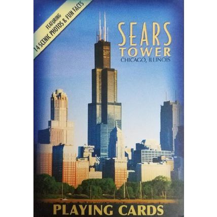 Sears Tower Chicago Illinois Souvenir Playing Cards