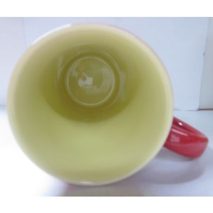 Disney Astrology Tall Mug ceramic red Mickey Mouse Taurus