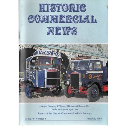 Historic Commercial News, Volume 9 No. 5 June July 1994