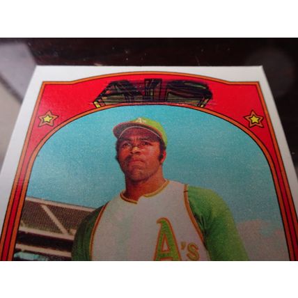 1972 Topps Card # 041 Tommy Davis Poor (1) Oakland Athletics