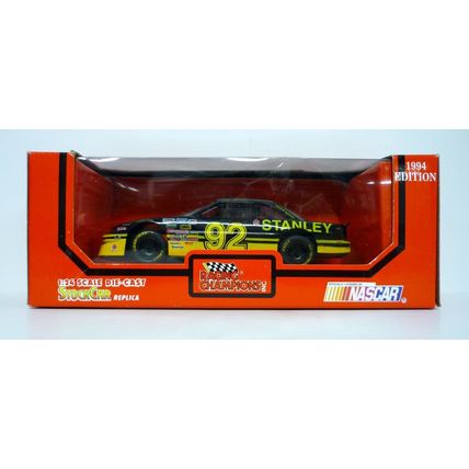 Racing Champions Larry Pearson #92 NASCAR Stanley 1:24 Black Die-Cast Car 1994
