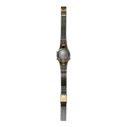 Vintage Caravelle Digital Quartz Women’s Gold Tone Watch For Parts Or Repair