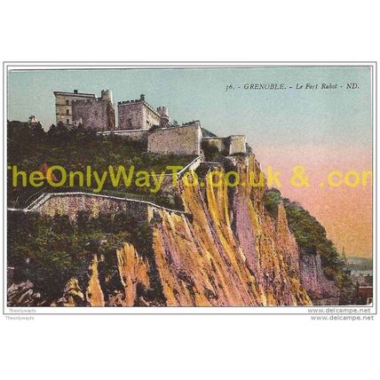 GRENOBLE, LE FORT RABOT, FRANCE, Postcard