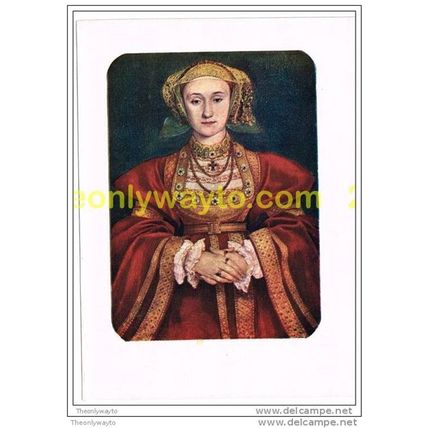 ANNE OF CLEVES, c1539, HANS HOLBEIN, , Book Illustration c1920/30
