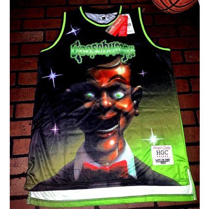 GOOSEBUMPS / SLAPPY Headgear Classics Basketball Jersey ~Never Worn~ L XL