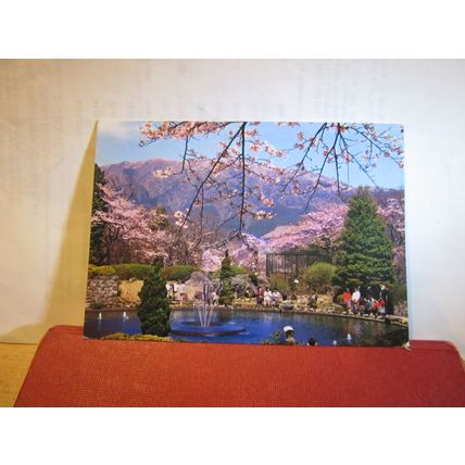 GORA PARK, KAHONE, JAPAN used postcard 1978 postmark =