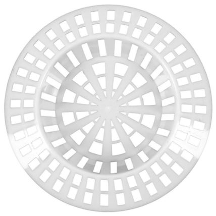 WHITE SINK STRAINERS 1.5" / 1.75" Plug Hole Basin Bath Cover Hair Catcher Filter