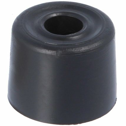 RUBBER DOOR STOP Black/White/Silver Long Wedge Buffer Stopper Jammer Jam Stopper