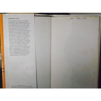 Country Life (Peter Quince, 1976, H/B, GC, Readers Union)