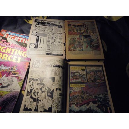 1959-1971 OUR FIGHTING FORCES LOT!! $65.00 obo!! These old Comics are in various