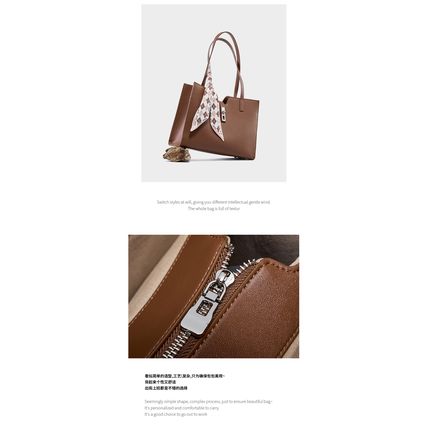 Women Genuine Leather Handbag Medium Top Handle Satchel Shoulder Bag Brown