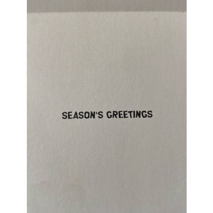 South Park Gang Snowman Christmas Card by Portico RARE