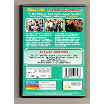 Carry On/Dick Emery 3 DVD's region 2