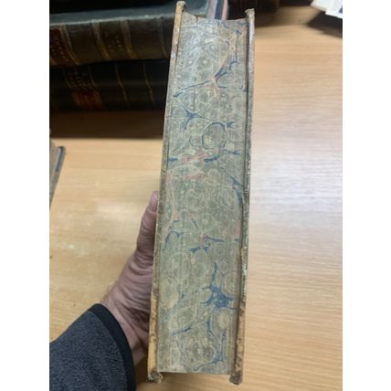 RARE* JAN-JUNE 1839 "BLACKWOOD'S EDINBURGH MAGAZINE" VOL 45 ANTIQUE BOOK (P6)