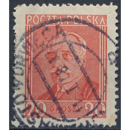 President Moscicki - Poland 1927 - FH - MiNr 246