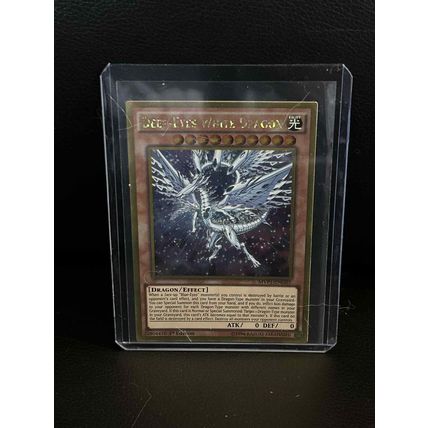 Deep-Eyes White Dragon - MVP1-ENG05 - Gold Rare - 1st Edition The Dark Side of D