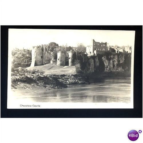 Wales CHEPSTOW Castle Postcard