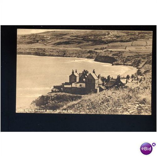 Yorkshire ROBIN HOODS BAY Postcard by Judges (6380)