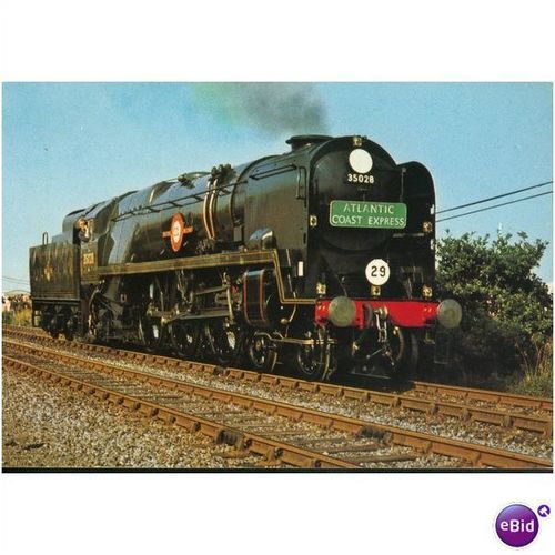 GB Postcard - Railway Series D.211, 8 designs. No. 8