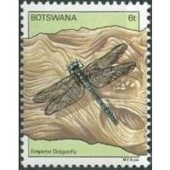 Botswana 1981 Insects 6t Anax Imperator dragonfly Unmounted Mint NM SG 479 stamp