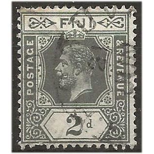 Fiji 1914 SG129 2 1/2d Bright Blue Fine Used . .. .