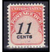 J102 11c Postage Due Just Clears MNH KA0888