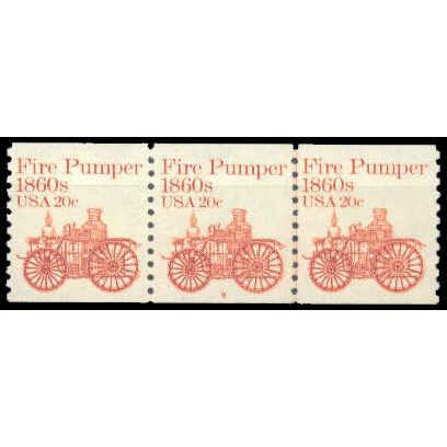 1908 20c Fire Pumper Very Fine MNH Dry Gum PNC 9/3 G0260