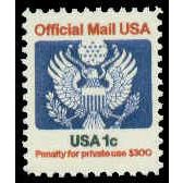 O127 1c Eagle Fine MNH G0444