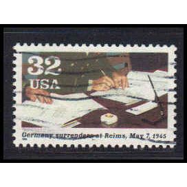 Used 2981f 32c Germany Surrenders Very Fine KA4782