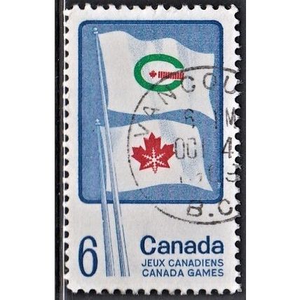 CANADA, 1969 6c Summer Games, SG 641 (Scott #500), used