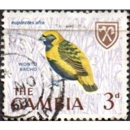 The Gambia 1966 3d Value. Woto Katcho. Fine Used
