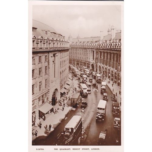The Quadrant Regent Street London Postcard(LN72220)