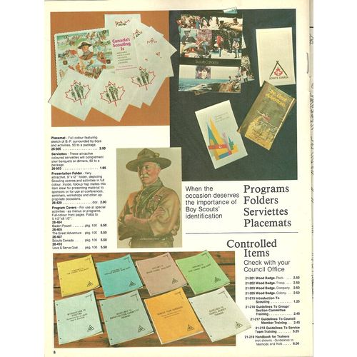 Scouts Canada Leader Magazine October 1980 V11 #2 Orange Phantoms For Halloween