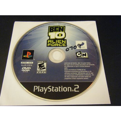 Ben 10: Alien Force (Sony PlayStation 2, 2008) - Disc Only!!!