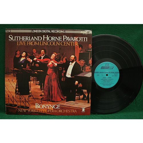 Sutherland/Horne/Pavarotti/Bonynge - From Lincoln Center - 2-LP - LDR 72009 - NM