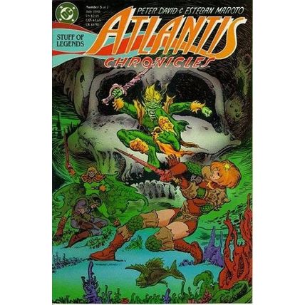 Atlantis Chronicles (1990 Ltd) # 005 NM MODERN AGE COMICS