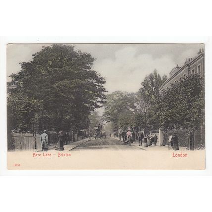Acre Lane Brixton Postcard London Stengel & Co Early Undivided Back