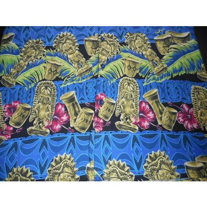 Hawaiian Tiki Shirt. Men's Size Medium by Montage Tropics