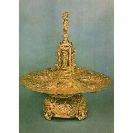 Perfume Incense Burner Presented to King Charles II Postcard