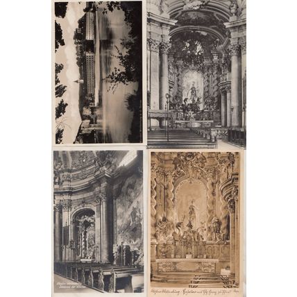 Weltenburg Kirche 4x German Religious Postcard s
