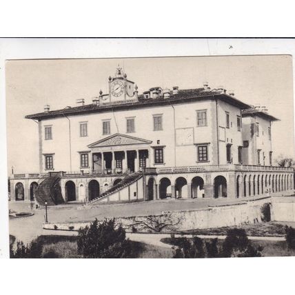 Poggio A Caiano Villa Medicea Italy Postcard unused VGC