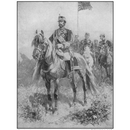 Mutsuhito Emperor of Japan, FROM PICTURESQUE JAPAN, 1910 REPRODUCTION